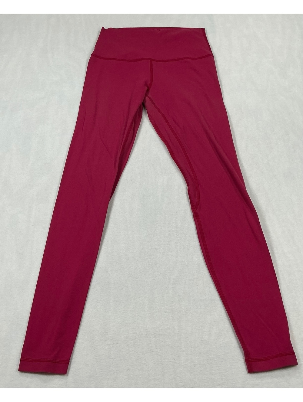 Lululemon Wunder Under Leggings Pink Raspberry Size 6 25” Yoga